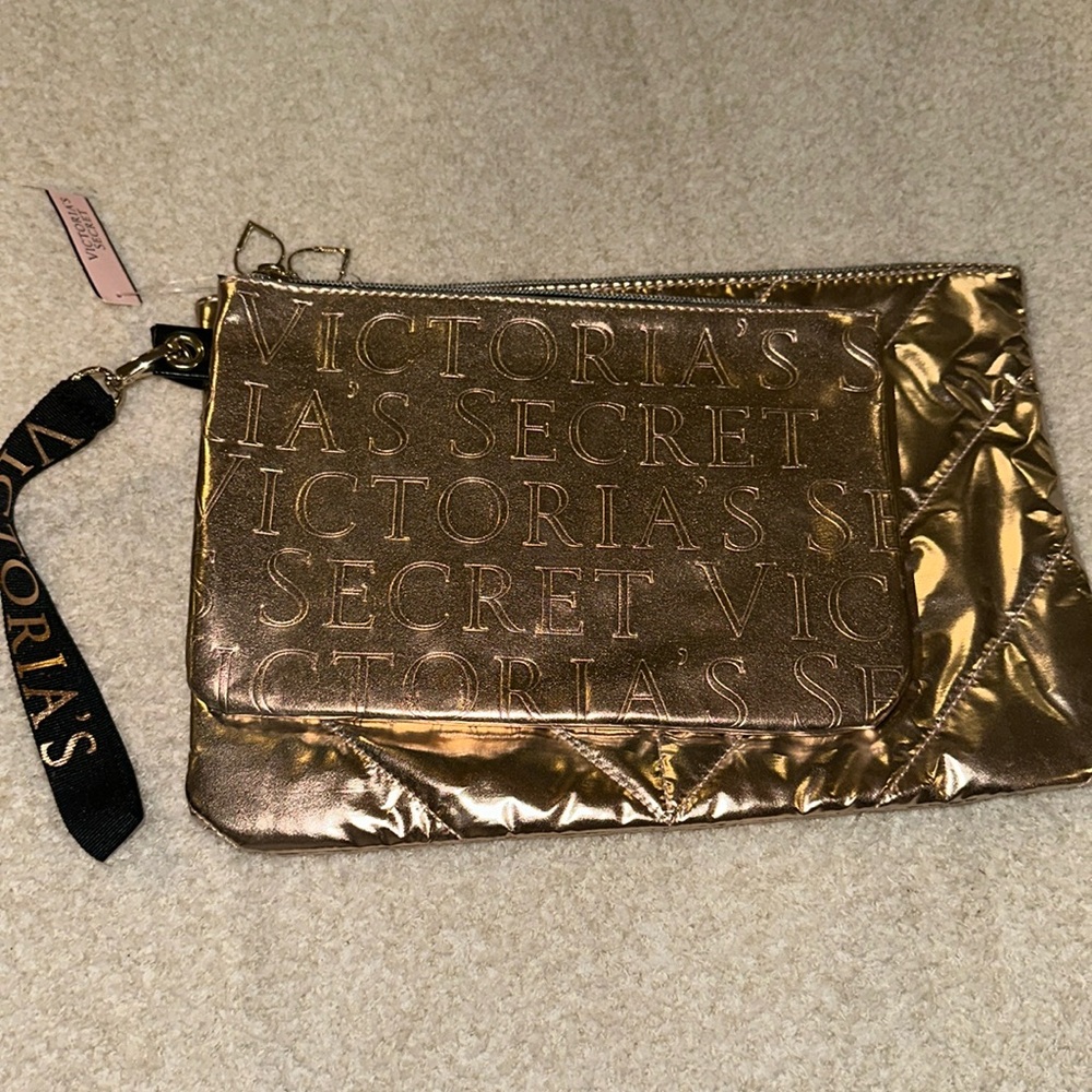 Never used new with bags Victoria Secret makeup bags